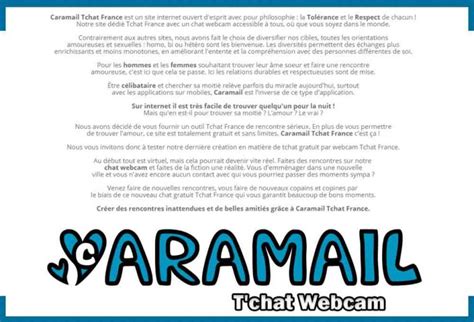 tchat amicale|Caramail